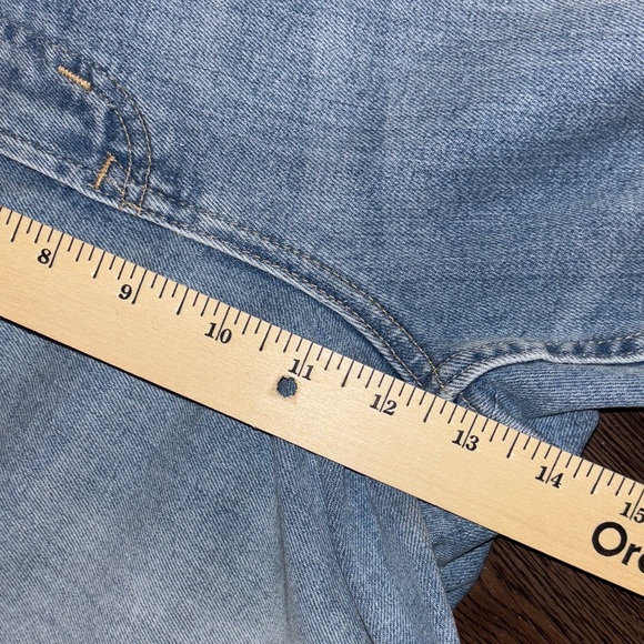 NWT Gap Cigarette High Rise Light Blue Distressed Jeans - Picture 7 of 9